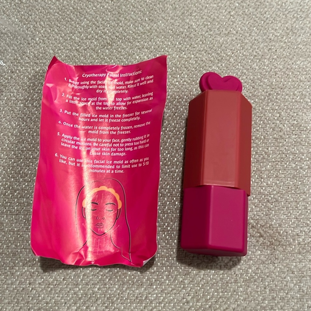 Ice Roller Face& Eye Silicone Ice Cube for Puffiness, Pain Relief Cold Therapy